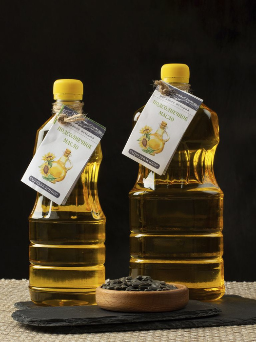 02. Масло подсолнечное не рафинированное сыродавленное (живое), ПЭТ_02